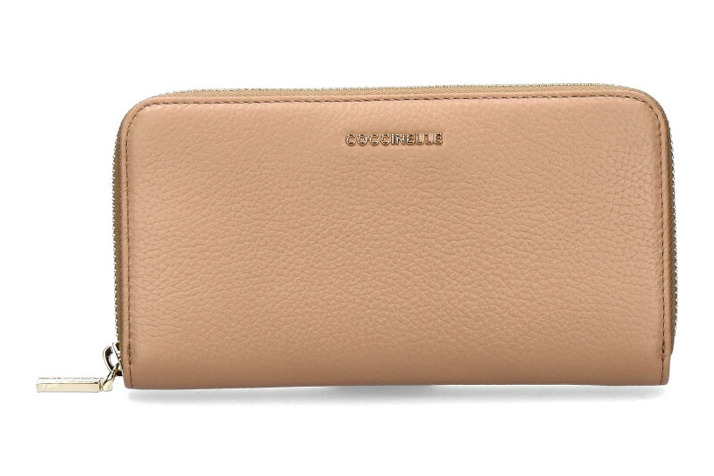 Coccinelle Wallet METALLIC SOFT TOASTED 3 Coccinelle Wallet METALLIC SOFT TOASTED