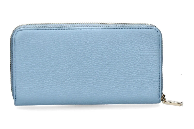 Coccinelle Wallet METALLIC SOFT AQUARELLE BLUE 6 Coccinelle Wallet METALLIC SOFT AQUARELLE BLUE - Image 4