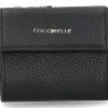 Coccinelle Wallet GRAIN LEATHER METALLIC SOFT NOIR 1 Coccinelle Wallet GRAIN LEATHER METALLIC SOFT NOIR -Cheap Coccinelle Store coccinelle boerse small 001 610000219 1