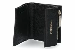 Coccinelle Wallet GRAIN LEATHER METALLIC SOFT NOIR 8 Coccinelle Wallet GRAIN LEATHER METALLIC SOFT NOIR -Cheap Coccinelle Store coccinelle boerse small 001 610000219 3