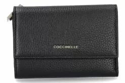 Coccinelle Wallet METALLIC SOFT NOIR