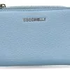 Coccinelle Wallet LEATHER METALLIC SOFT AQUARELLE BLUE -Cheap Coccinelle Store coccinelle geldboerse B16 small 610800101 1