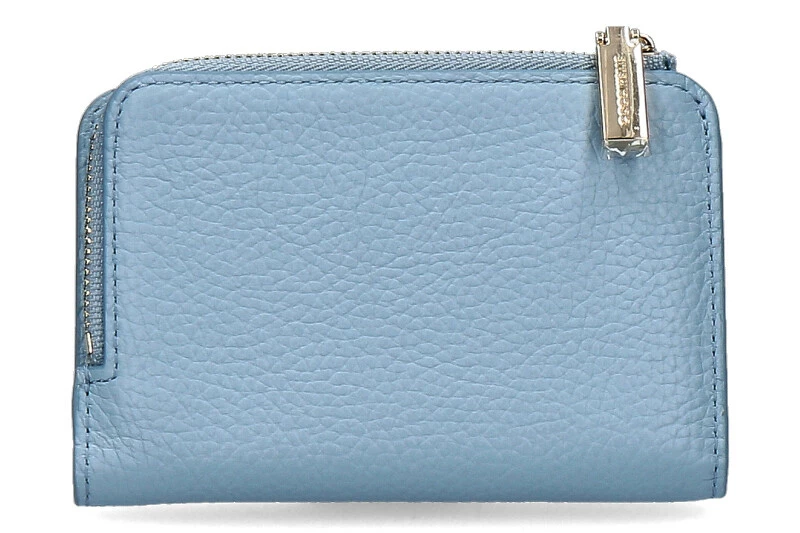 Coccinelle Wallet LEATHER METALLIC SOFT AQUARELLE BLUE 5 Coccinelle Wallet LEATHER METALLIC SOFT AQUARELLE BLUE - Image 3