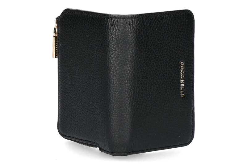 Coccinelle Wallet LEDER METALLIC SOFT NOIR 5 Coccinelle Wallet LEDER METALLIC SOFT NOIR - Image 3