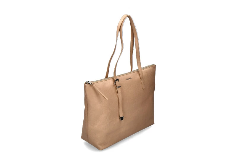 Coccinelle Shopper GRAIN LEATHER GLEEN TOASTED 5 Coccinelle Shopper GRAIN LEATHER GLEEN TOASTED - Image 3
