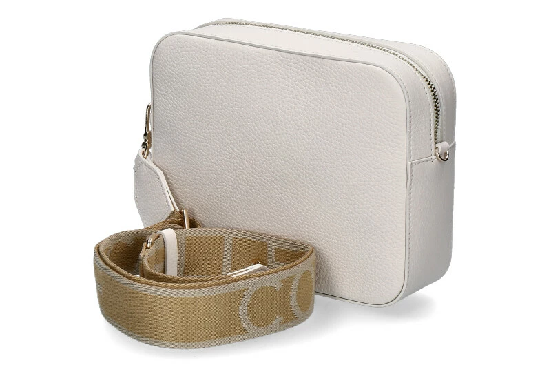 Coccinelle Shoulder Bag GRAIN LEATHER METALLIC SOFT COCONUT MILK 4 Coccinelle Shoulder Bag GRAIN LEATHER METALLIC SOFT COCONUT MILK - Image 2