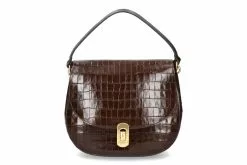 Coccinelle Bag ZANIAH CROCO BORSA PELLE VITELLO T.MORO