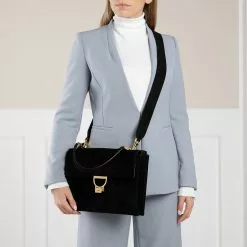 Coccinelle Arlettis Black Leather Handbag E1HD6120601001 -Cheap Coccinelle Store e1hd6120601001 1