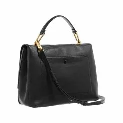 Coccinelle Liya Zwarte Leren Handtas E1MD0180101001 -Cheap Coccinelle Store e1md0180101001 3