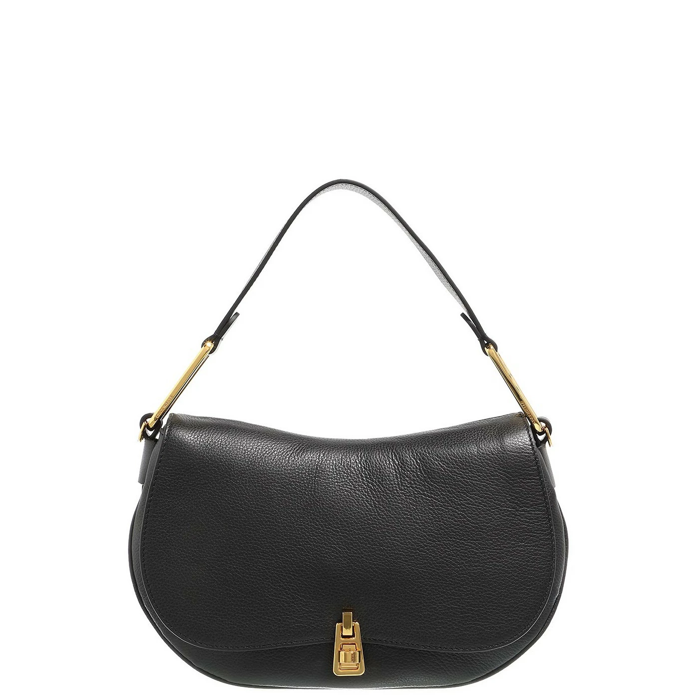 Coccinelle Magie Zwarte Leren Handtas E1MQF180301001 3 Coccinelle Magie Zwarte Leren Handtas E1MQF180301001