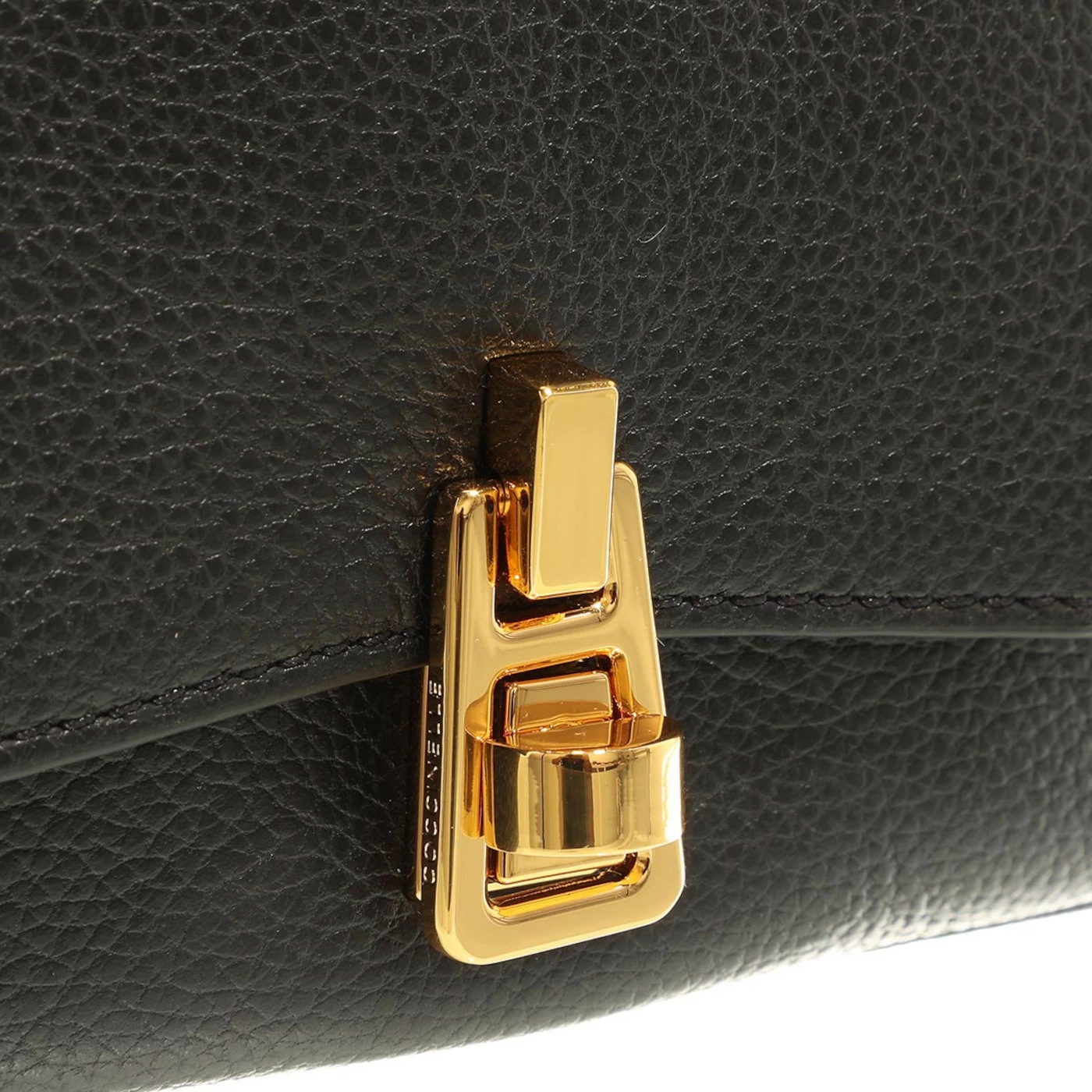 Coccinelle Magie Zwarte Leren Handtas E1MQF180301001 8 Coccinelle Magie Zwarte Leren Handtas E1MQF180301001 - Image 6