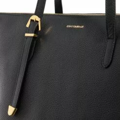 Coccinelle Gleen Zwarte Leren Shopper E1N15110201001 10 Coccinelle Gleen Zwarte Leren Shopper E1N15110201001 -Cheap Coccinelle Store e1n15110201001 2