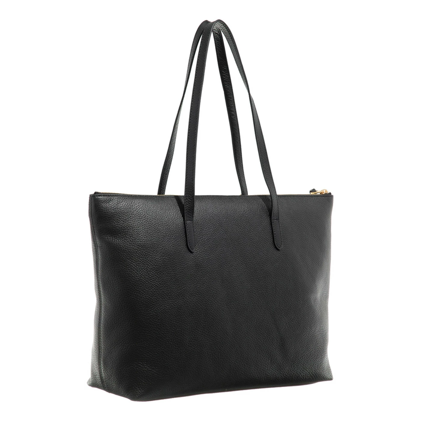 Coccinelle Gleen Zwarte Leren Shopper E1N15110201001 5 Coccinelle Gleen Zwarte Leren Shopper E1N15110201001 - Image 3