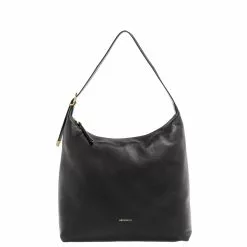 Coccinelle Gleen Zwarte Leren Schoudertas E1N15130301001