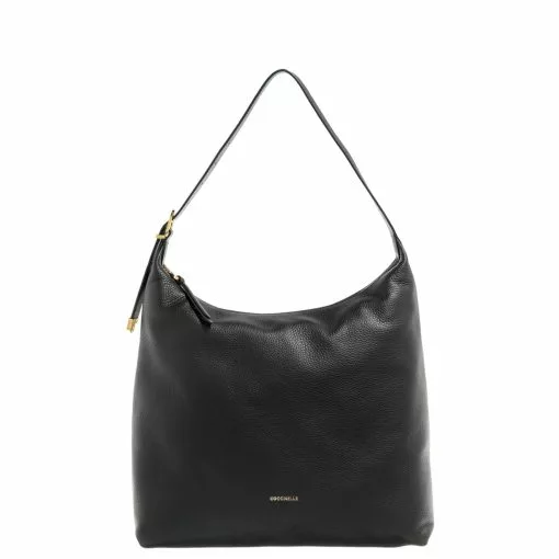 Coccinelle Gleen Zwarte Leren Schoudertas E1N15130301001 3 Coccinelle Gleen Zwarte Leren Schoudertas E1N15130301001 -Cheap Coccinelle Store e1n15130301001