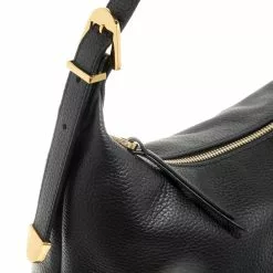 Coccinelle Gleen Zwarte Leren Schoudertas E1N15130301001 -Cheap Coccinelle Store e1n15130301001 2