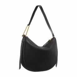 Coccinelle Prisilla Zwarte Leren Schoudertas E1NE0130201001 8 Coccinelle Prisilla Zwarte Leren Schoudertas E1NE0130201001 -Cheap Coccinelle Store e1ne0130201001 2