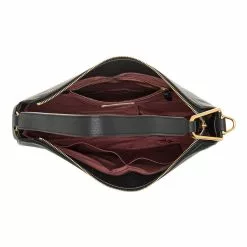 Coccinelle Prisilla Zwarte Leren Schoudertas E1NE0130201001 10 Coccinelle Prisilla Zwarte Leren Schoudertas E1NE0130201001 -Cheap Coccinelle Store e1ne0130201001 4