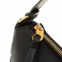 Coccinelle Priscilla Zwarte Leren Handtas E1NE0130301001 -Cheap Coccinelle Store e1ne0130301001 4 1