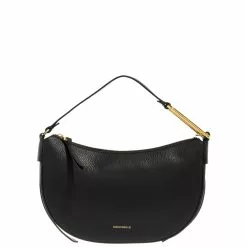 Front Page 34 Coccinelle Priscilla Zwarte Leren Handtas E1NE0130301001