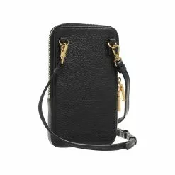 Coccinelle Flor Zwarte Leren Telefoontasje E5MI5270101001 9 Coccinelle Flor Zwarte Leren Telefoontasje E5MI5270101001 -Cheap Coccinelle Store e5mi5270101001 4