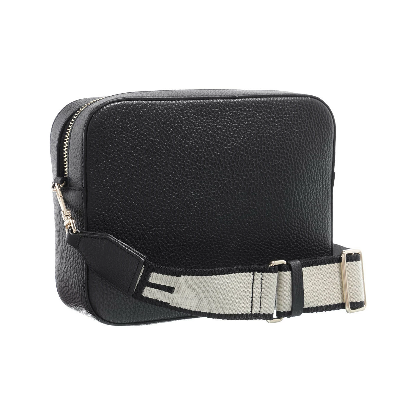 Coccinelle Tebe Zwarte Leren Crossbody Tas E5MN555M301001 5 Coccinelle Tebe Zwarte Leren Crossbody Tas E5MN555M301001 - Image 3