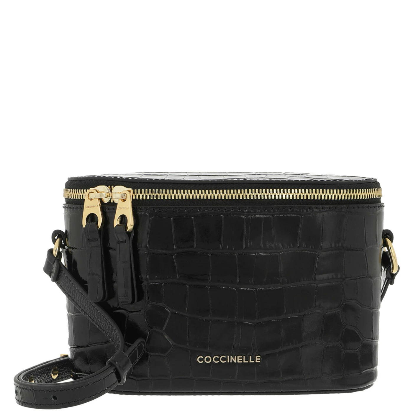 Coccinelle Juliette Black Leather Crossbody Bag I7C150101001TU 3 Coccinelle Juliette Black Leather Crossbody Bag I7C150101001TU