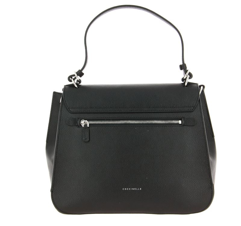 Coccinelle Bag FLORENCE LEATHER NOIR 5 Coccinelle Bag FLORENCE LEATHER NOIR - Image 3